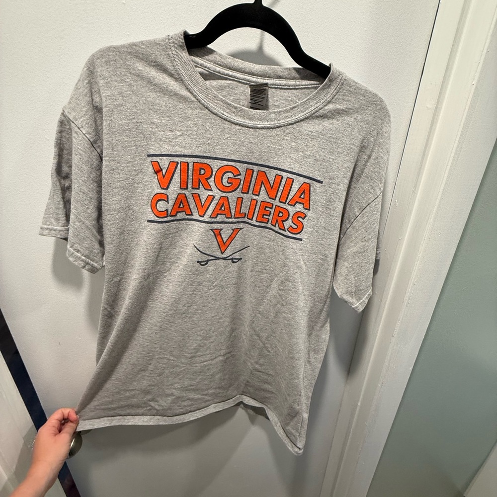 Gildan Gray Virginia Graphic Tee
